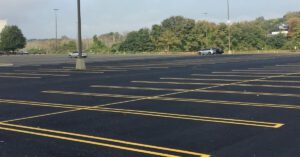 asphalt parking lots